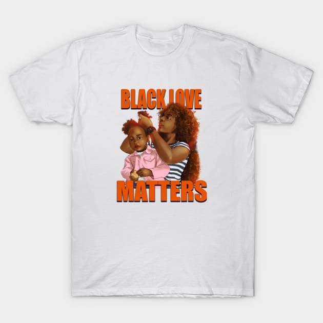 Black Love Matters T-Shirt by Diaspora Wear